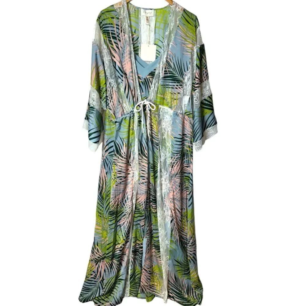 A La Plage Romper With Cover Up Woman’s Size S/M